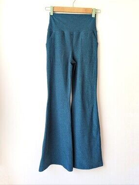 Beyond Yoga High Waisted All Day Flare Yoga Pants Leggings Spacedye Teal S